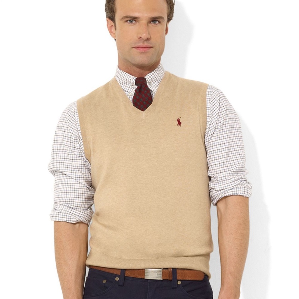 NWT  Ralph Lauren Polo 100% Pima Cotton Vest
